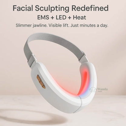 Slimming Face Massager with LED Light Therapy