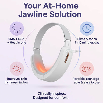 Slimming Face Massager with LED Light Therapy