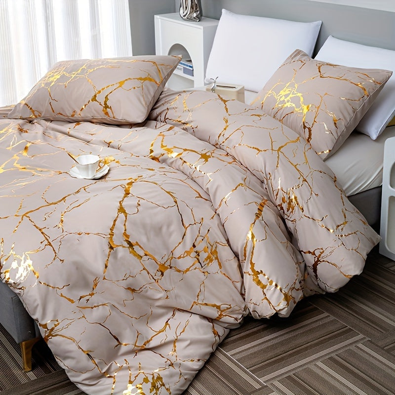 Luxurious Stone Print Comforter Cover - Luxicro