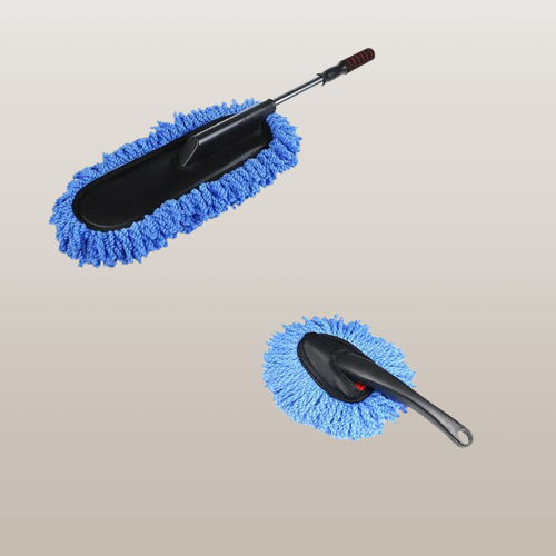 Premium Car Detailing Retractable Wax Brush Kit - Luxicro