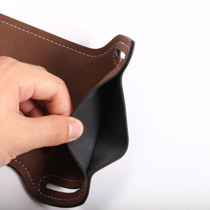 Retro Brown Leather Phone Holster