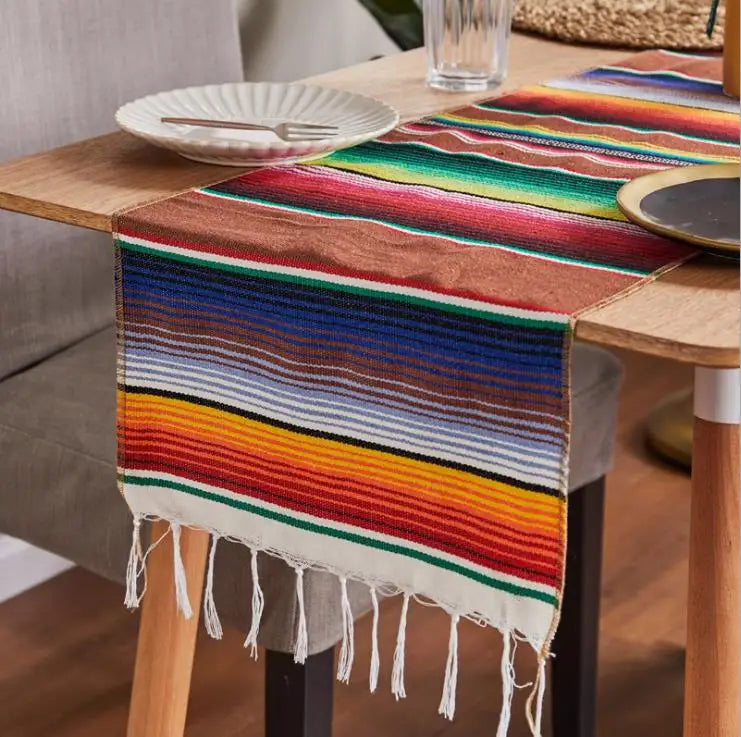 Vibrant Aztec Pattern Blanket
