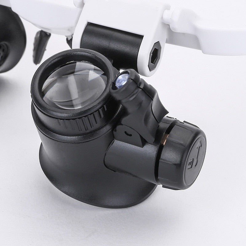 Precise LED Magnifying Glasses for Detailed Work