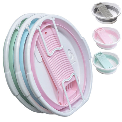 Space Saving Folding Laundry Sink Basin