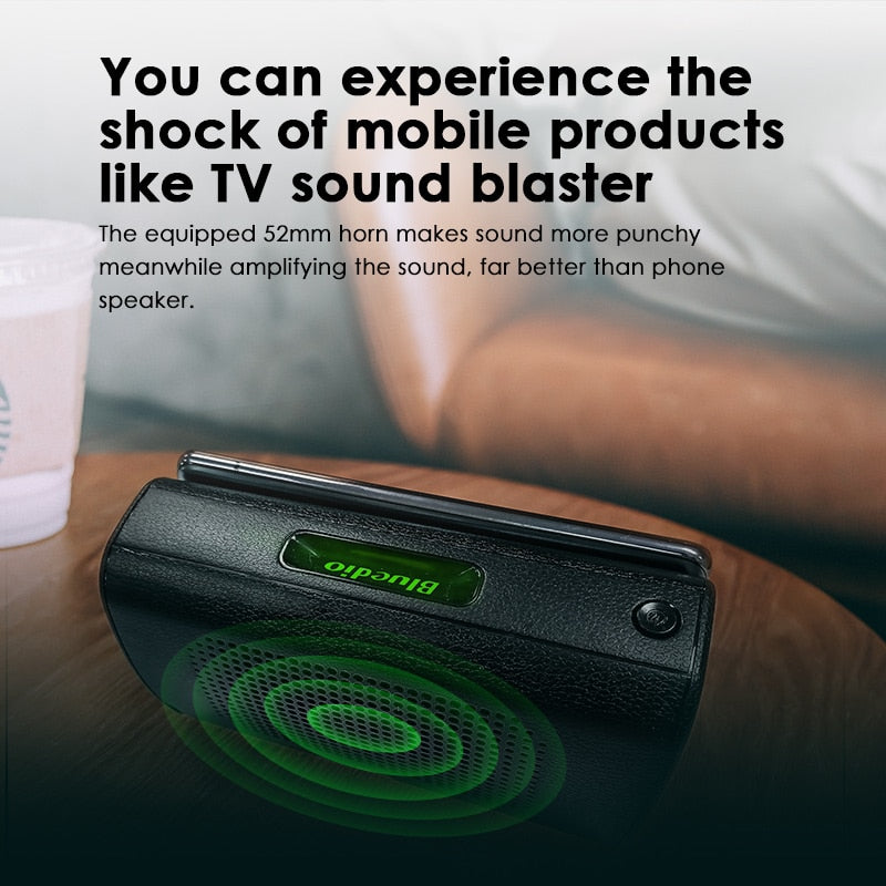 Compact Wireless Speaker Phone Holder