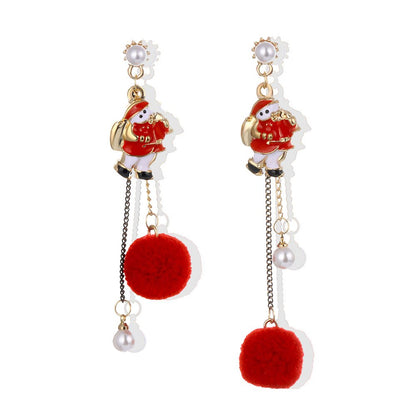 Fun Christmas Tree Earrings