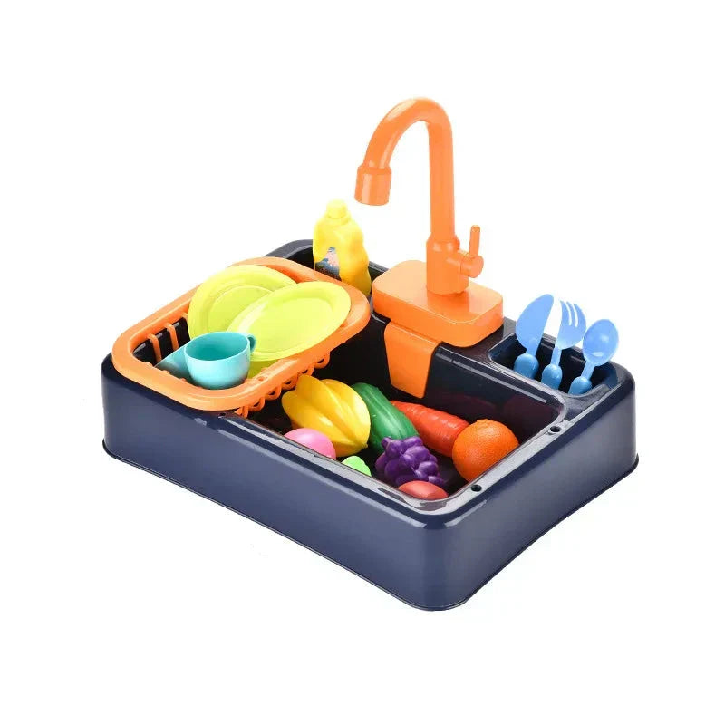 Colorful Kids Play Kitchen Water Table