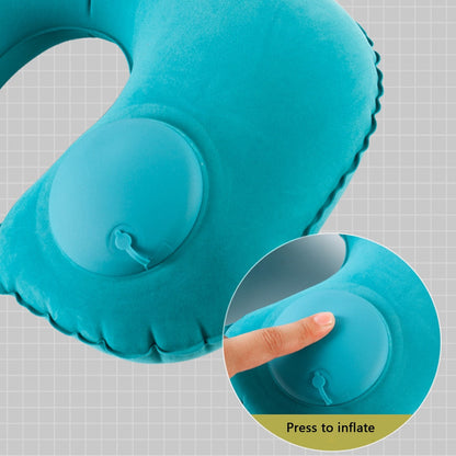 Soft Inflatable Travel Neck Support Pillow