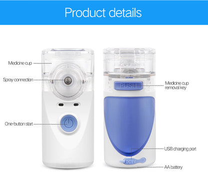 Handheld Mini Nebulizer for Children and Adults