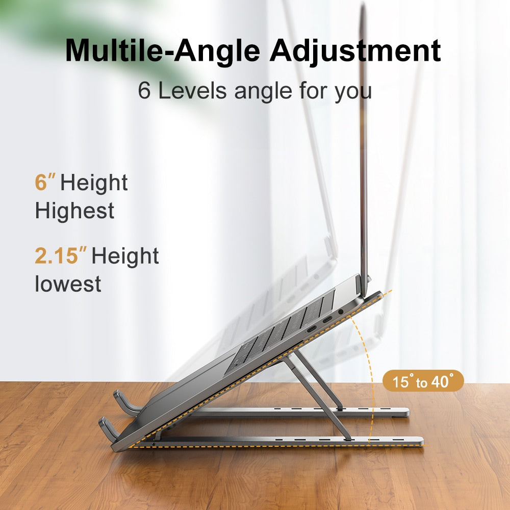 Ergonomic Laptop Desk Stand Holder