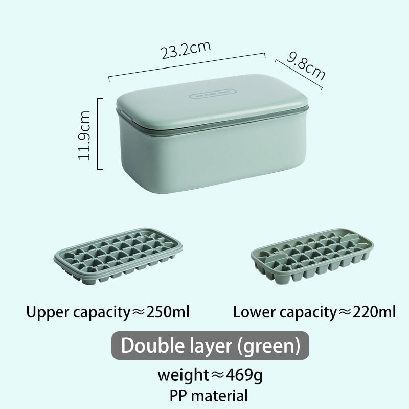 Compact Freezer Ice Block Storage Box
