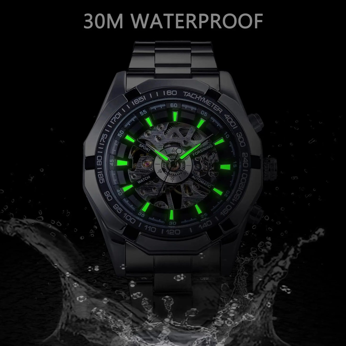 Durable Men's Mechanical Sports Watches