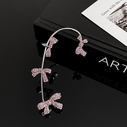Elegant Bow Drop Earrings