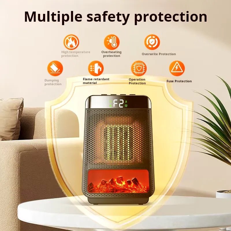 Powerful Electric Space Heater for Fast Warmth