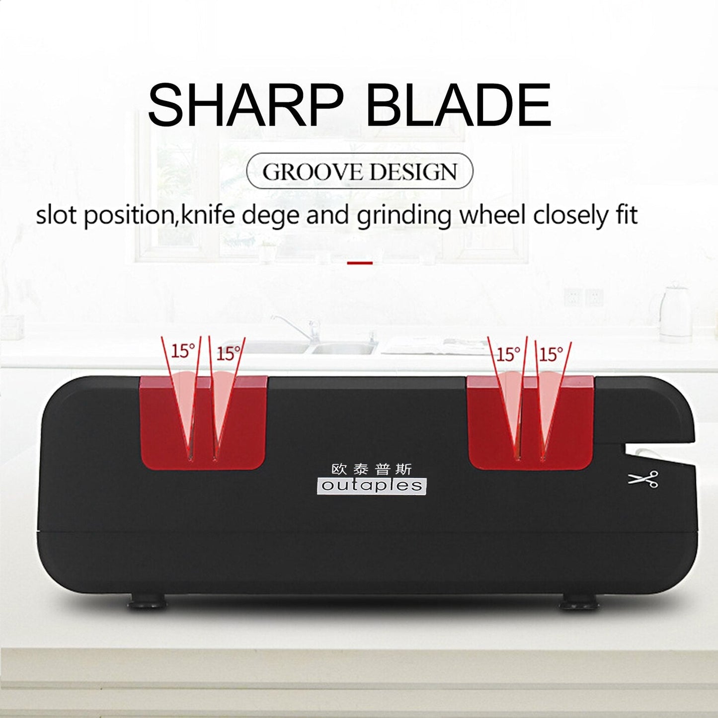 Professional Fast Knife Sharpener Device