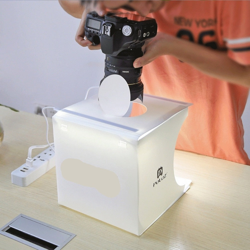 Portable Compact LED Photo Studio Kit - Luxicro