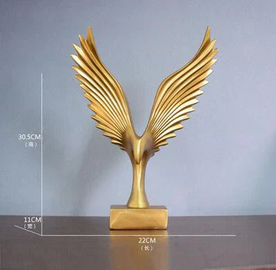 Luxury Bird Figurine - Contemporary Home Statue - Luxicro