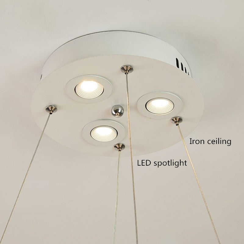 Chic Scandinavian Glass Pendant Lamp