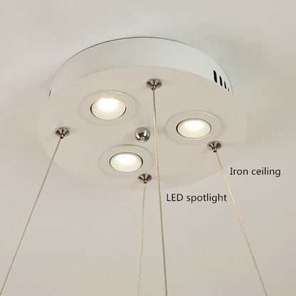 Chic Scandinavian Glass Pendant Lamp