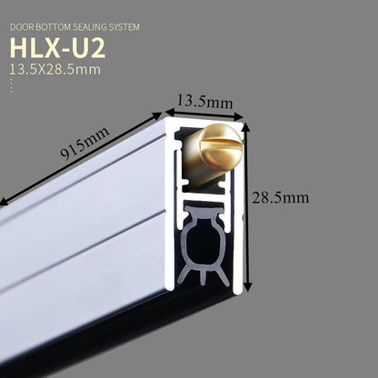 Simple Install Draft Proof Door Seal Strip