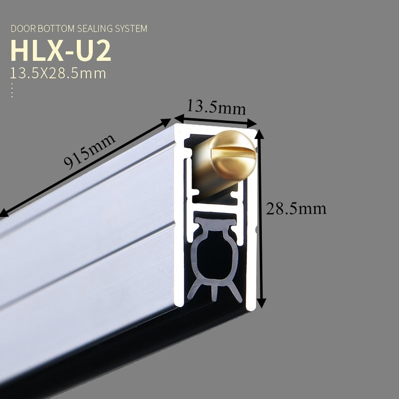 Easy Install Draft Stopper Door Seal Strip
