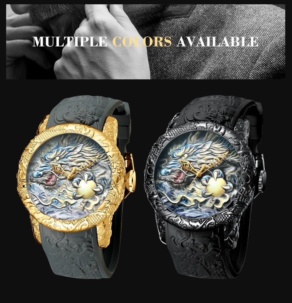 Classic Mythical Design Quartz Watch