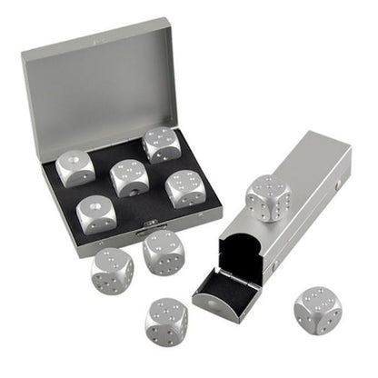 Premium 5pc Metal Dice Set