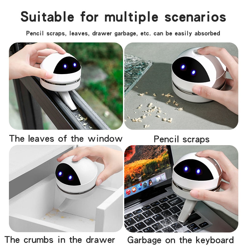 Compact Cordless Mini Vacuum Cleaner