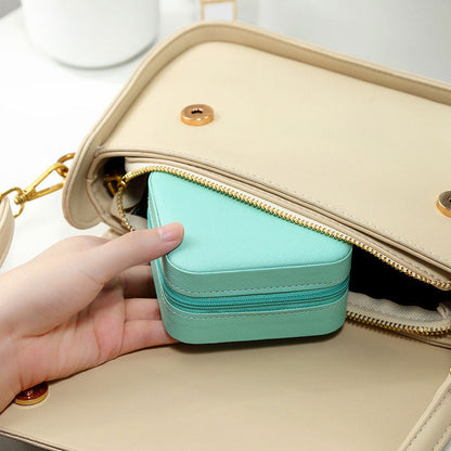 Glittering Jewelry Storage Display Case Box