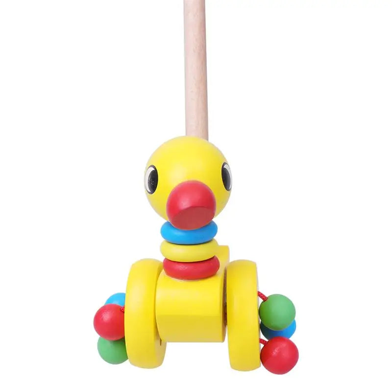 Durable Wood Baby Push Walker