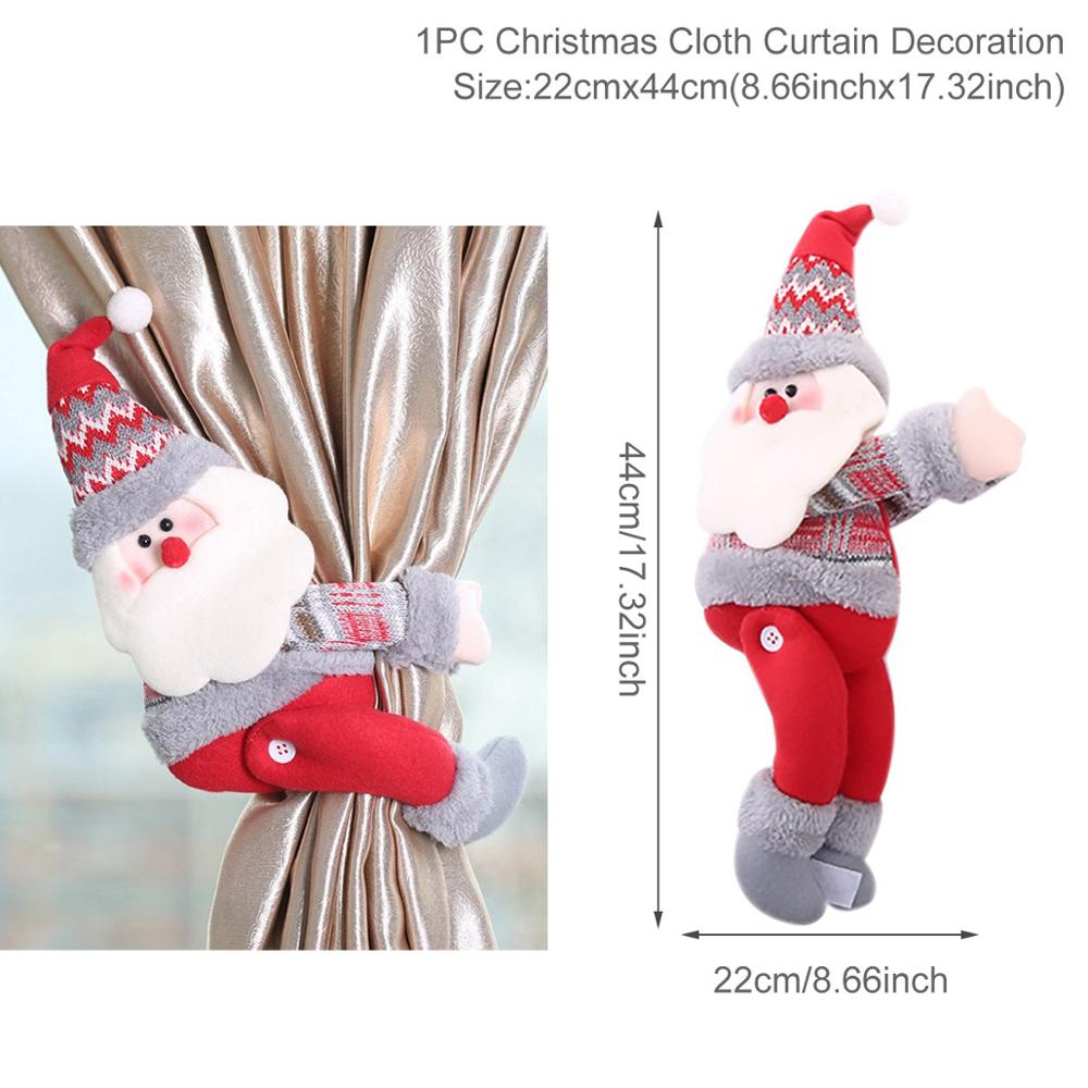 Festive Holiday Window Curtain Hook - Luxicro