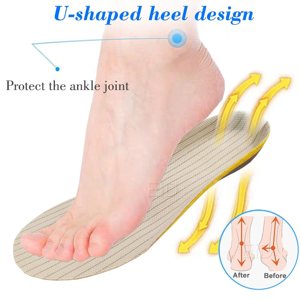 Comfort Arch Support Shoe Insoles For Men Women