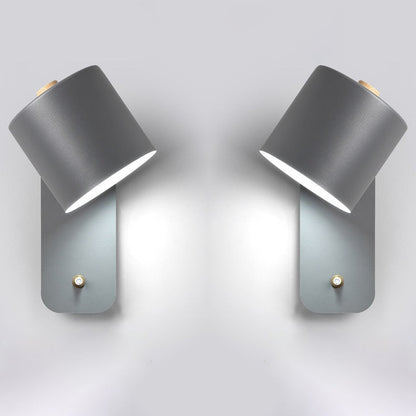 Contemporary LED Wall Light with Switch