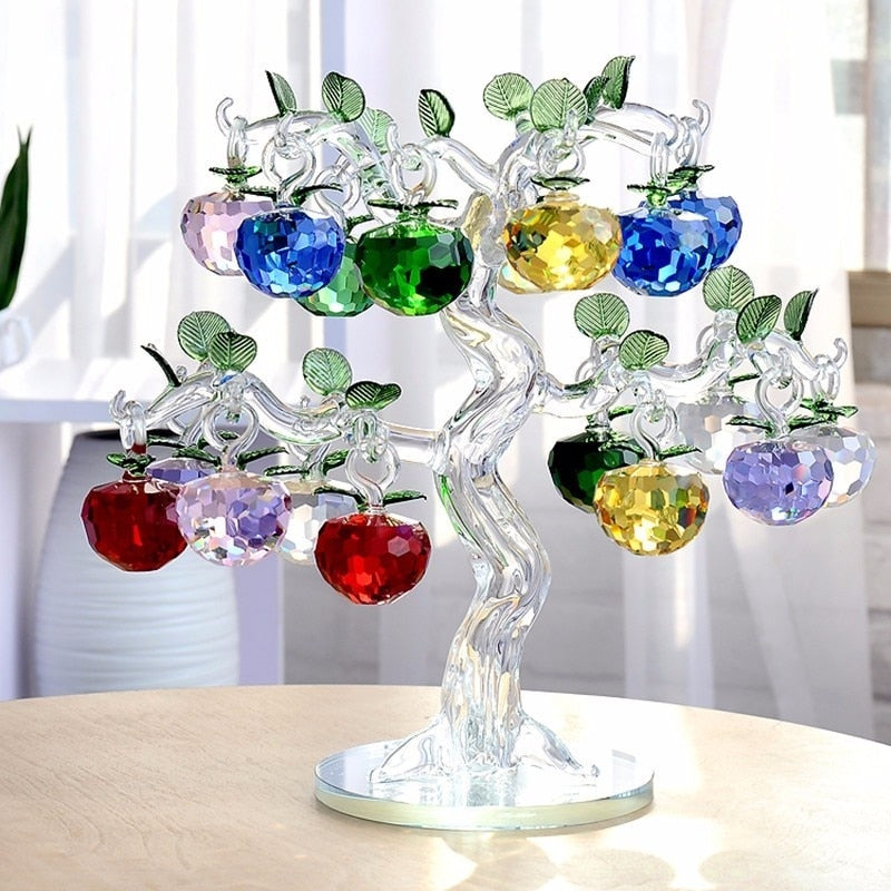 Beautiful Sparkling Crystal Tree Decoration
