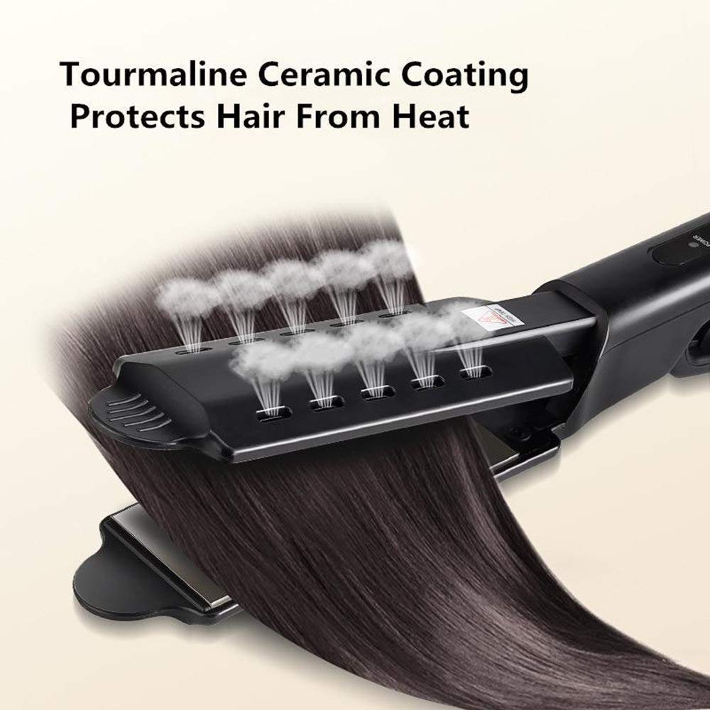 Professional Adjustable Ceramic Flat Iron Hair Straightener