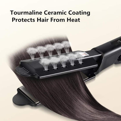 Professional Adjustable Ceramic Flat Iron Hair Straightener