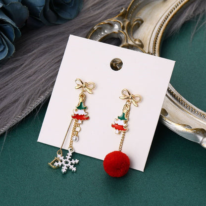 Fun Christmas Tree Earrings