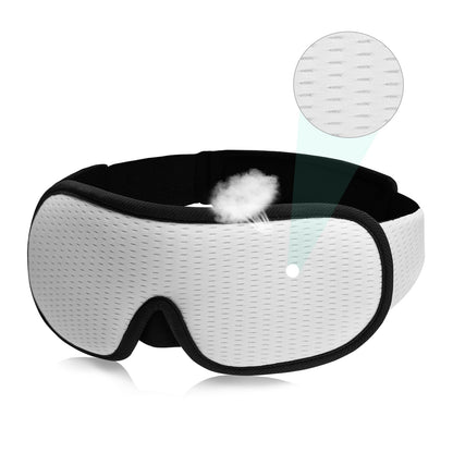 Contour Sleep Mask with Total Darkness and Plush Comfort