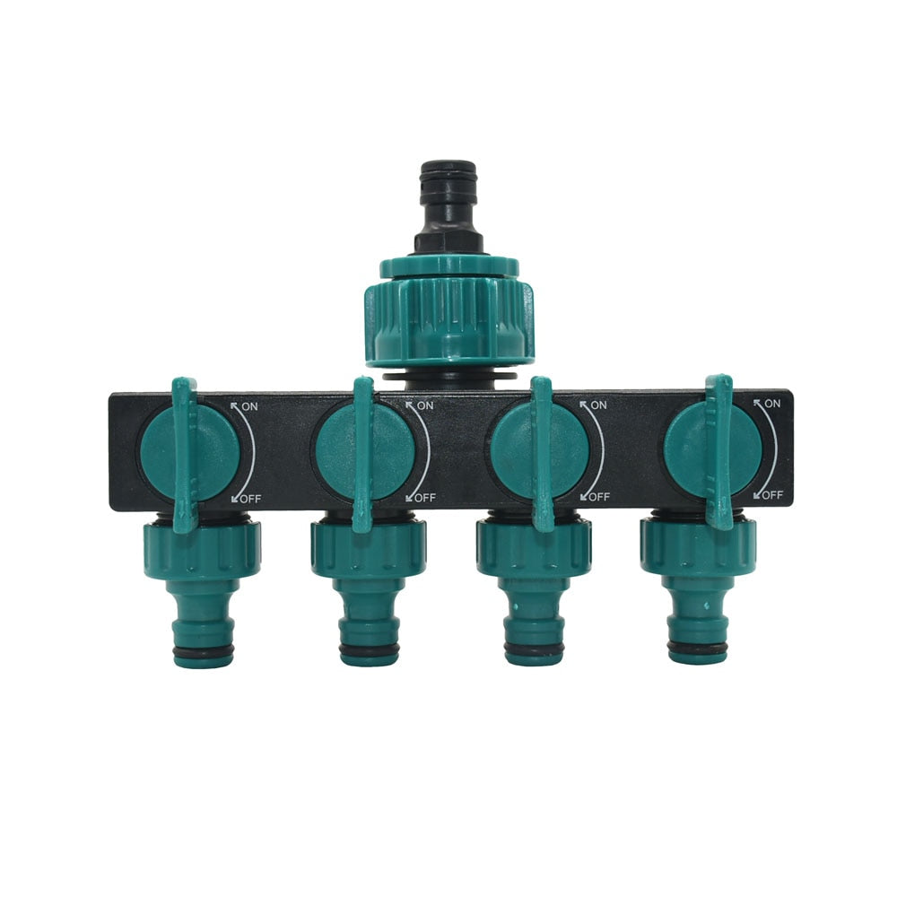 Adjustable Outdoor Garden Water Splitter Faucet