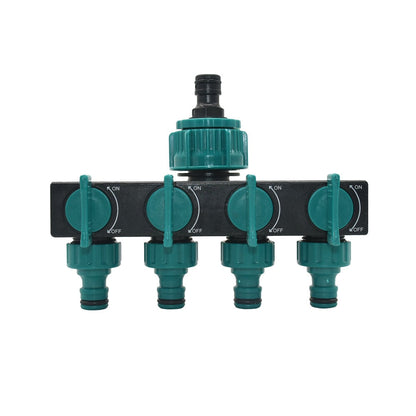 Adjustable Outdoor Garden Water Splitter Faucet