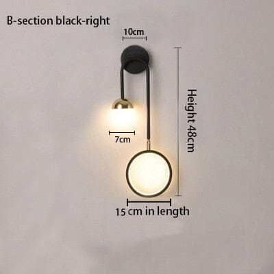 Contemporary Acrylic Wall Lamp for Home Decor