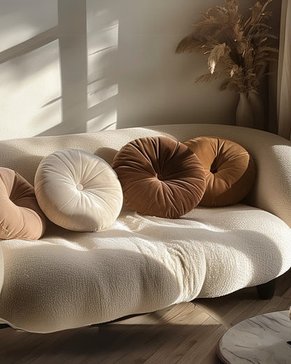 Modern Circular Decor Pillow