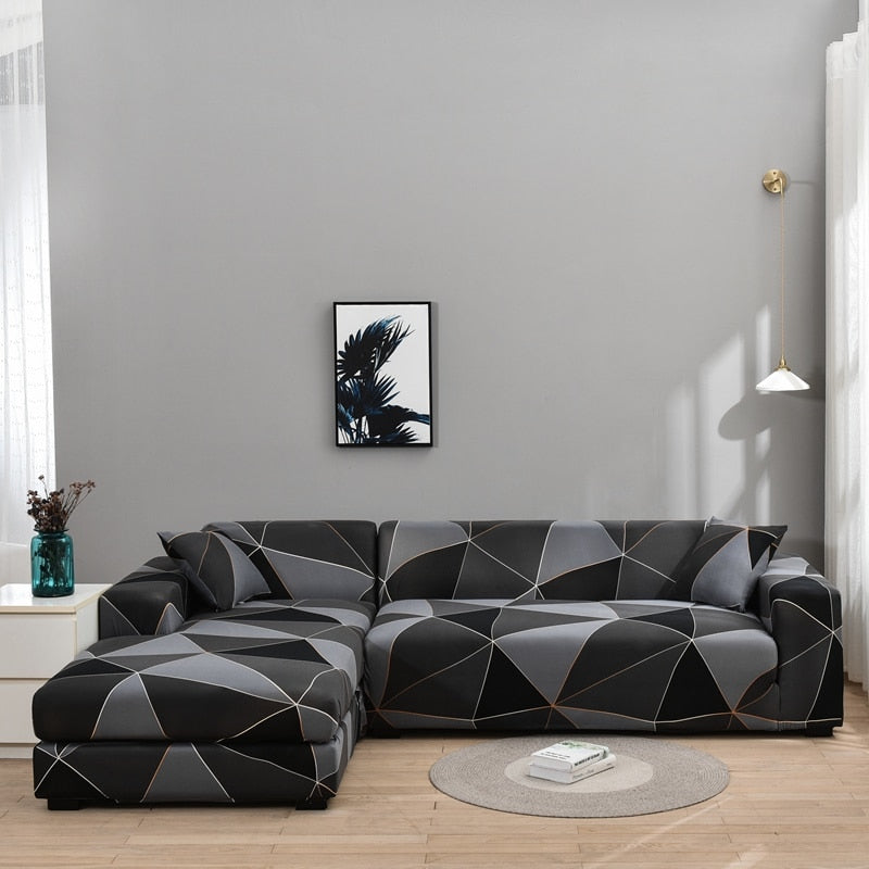 Comfortable Fit Elastic Couch Cover