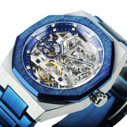 Trendy Skull Self-Winding Mens Watch