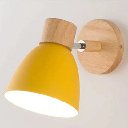 Classic Wood Wall Light - Warm Modern Style