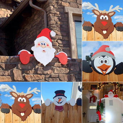 Fun Large Santa Christmas Yard Decor