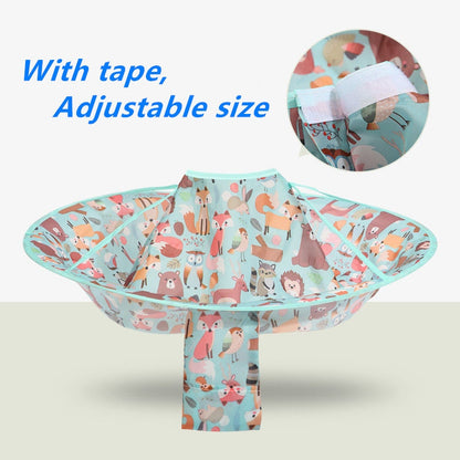 Practical Reusable Children's Hair Cutting Bib