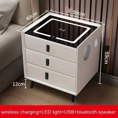 Portable Wireless Charging Nightstand Speaker Dock