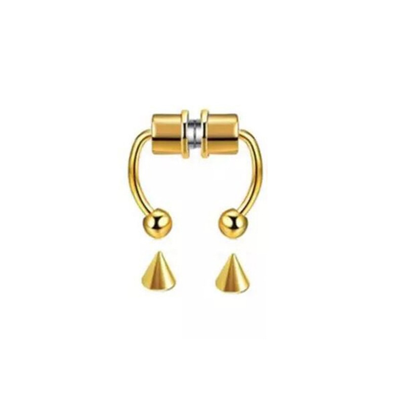 Powerful Steel Hinged Nose Stud