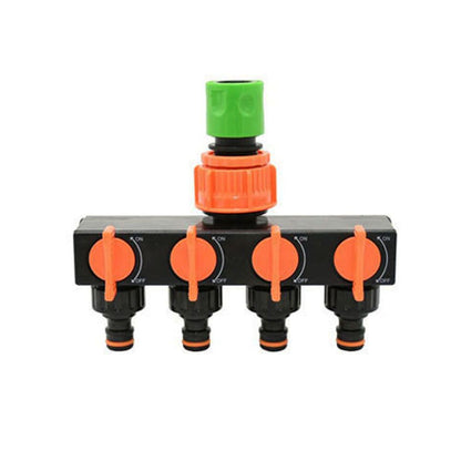 Adjustable Outdoor Garden Water Splitter Faucet